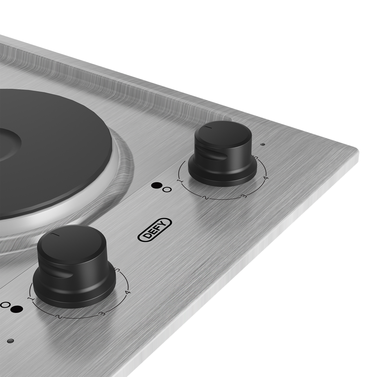 Defy 2 Plate Stainless Steel Solid Hob DHD401