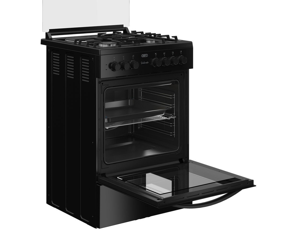 Defy Gas Electric Stove Black DGS679
