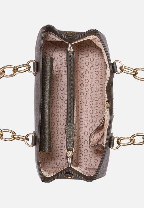 Guess Millport Satchel Natural SG996807