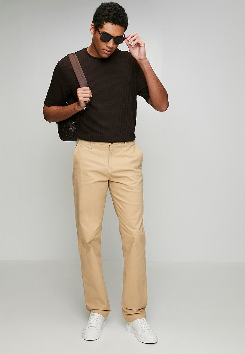 Polo Naples Essential Relaxed Leg Chino-Khaki 0078786