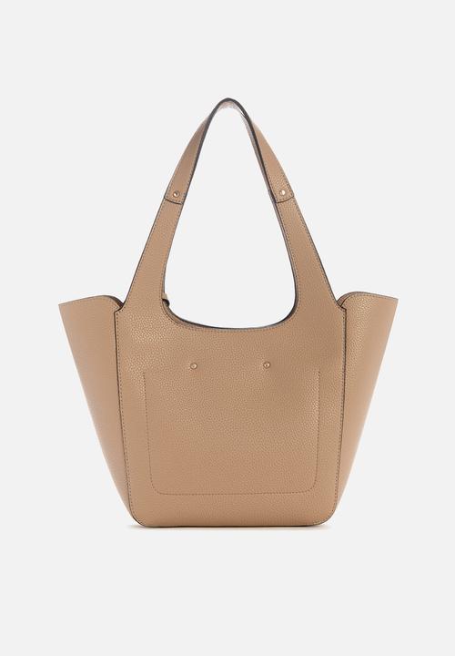 Guess Helina Tote Bag - Beige (8029794664537)