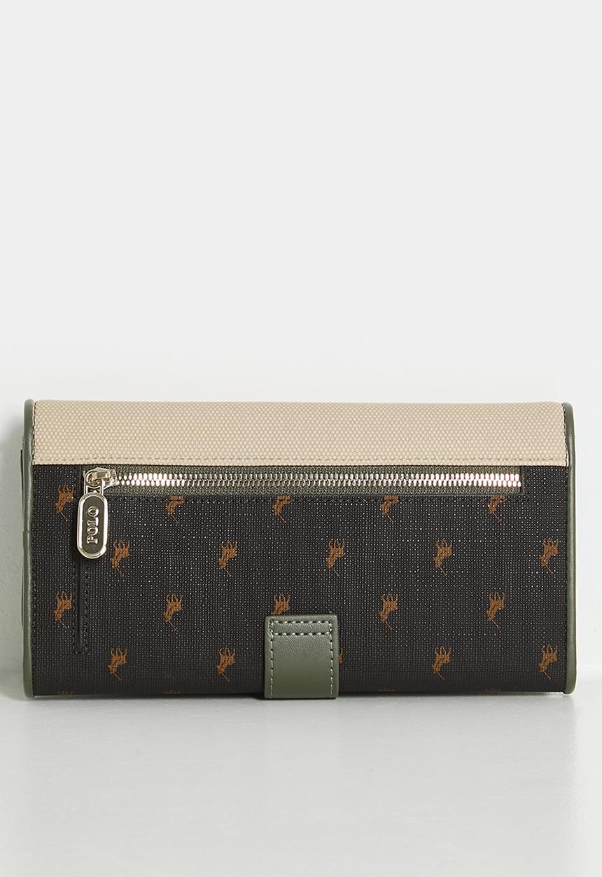 Polo Palma Smalls Trifold Purse-Olive POS532403