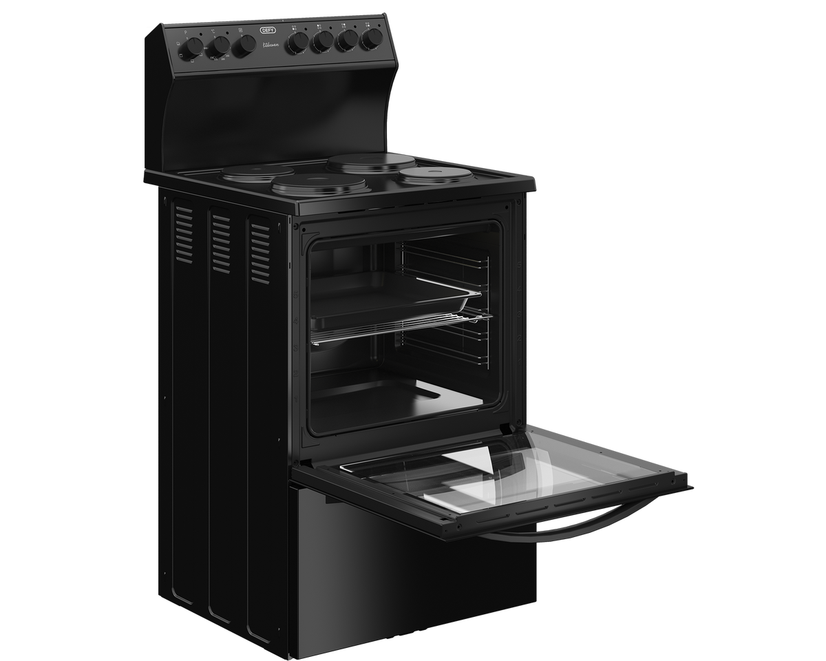 Defy Kitchenaire 60cm  Electric Stove Black DSS694