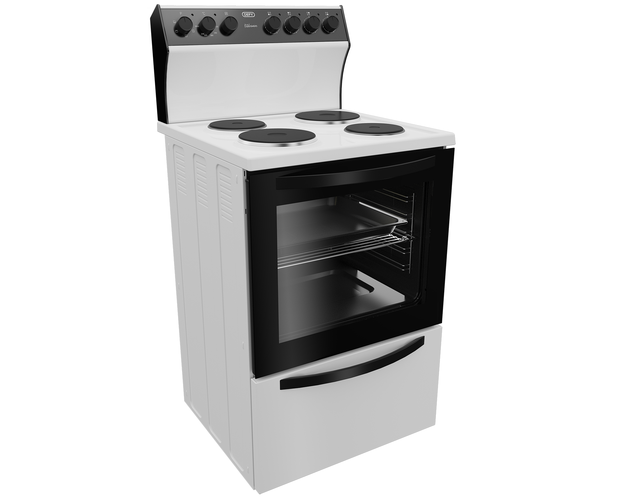 Defy Kitchenaire 60cm Electric Stove White DSS693
