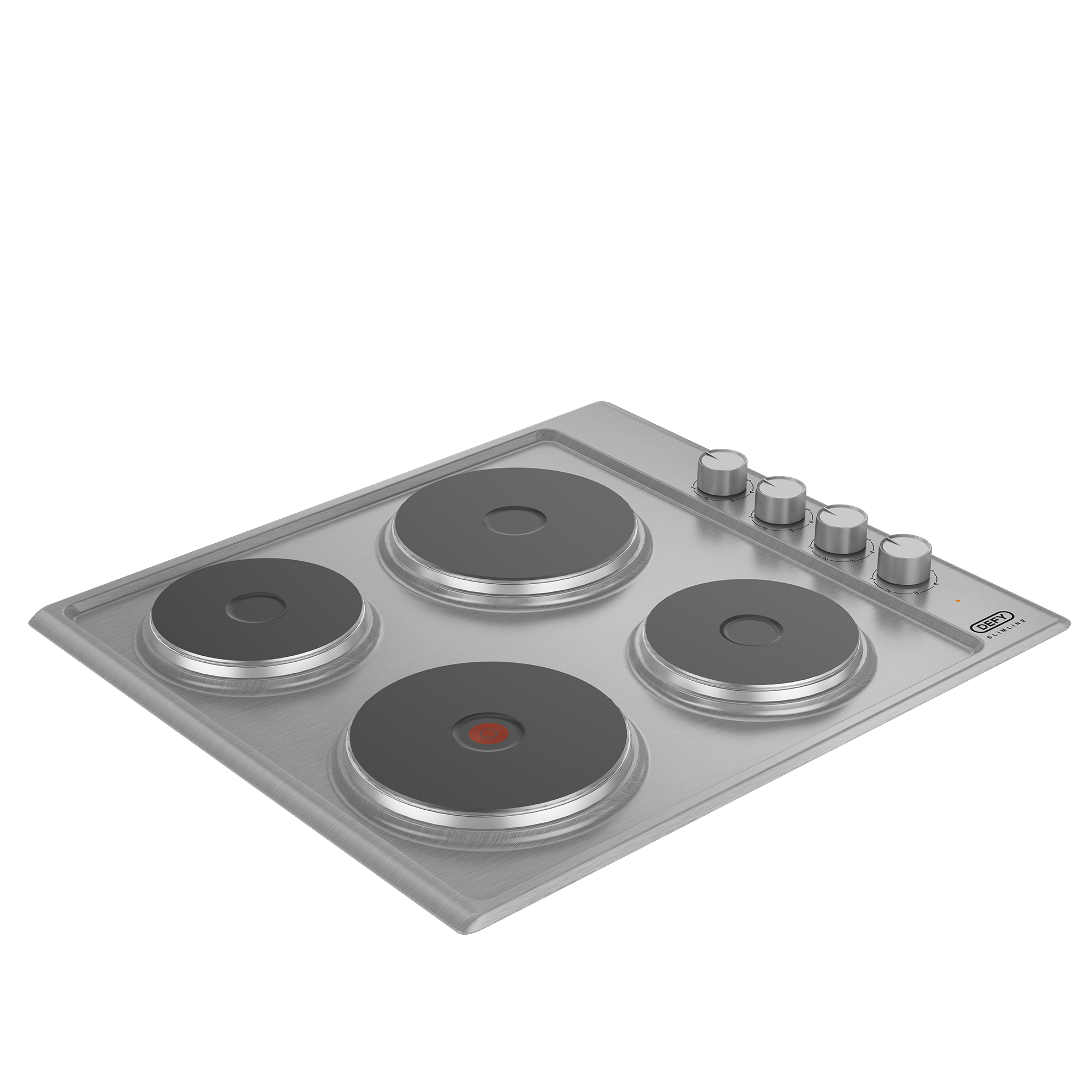 Defy 600mm Slimline Solid Plate Hob DHD399