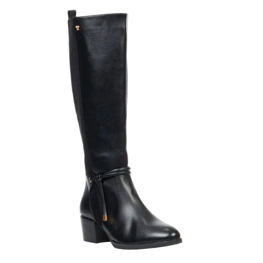 Butterfly Ladies High Boots Tacoma 2 In Black.