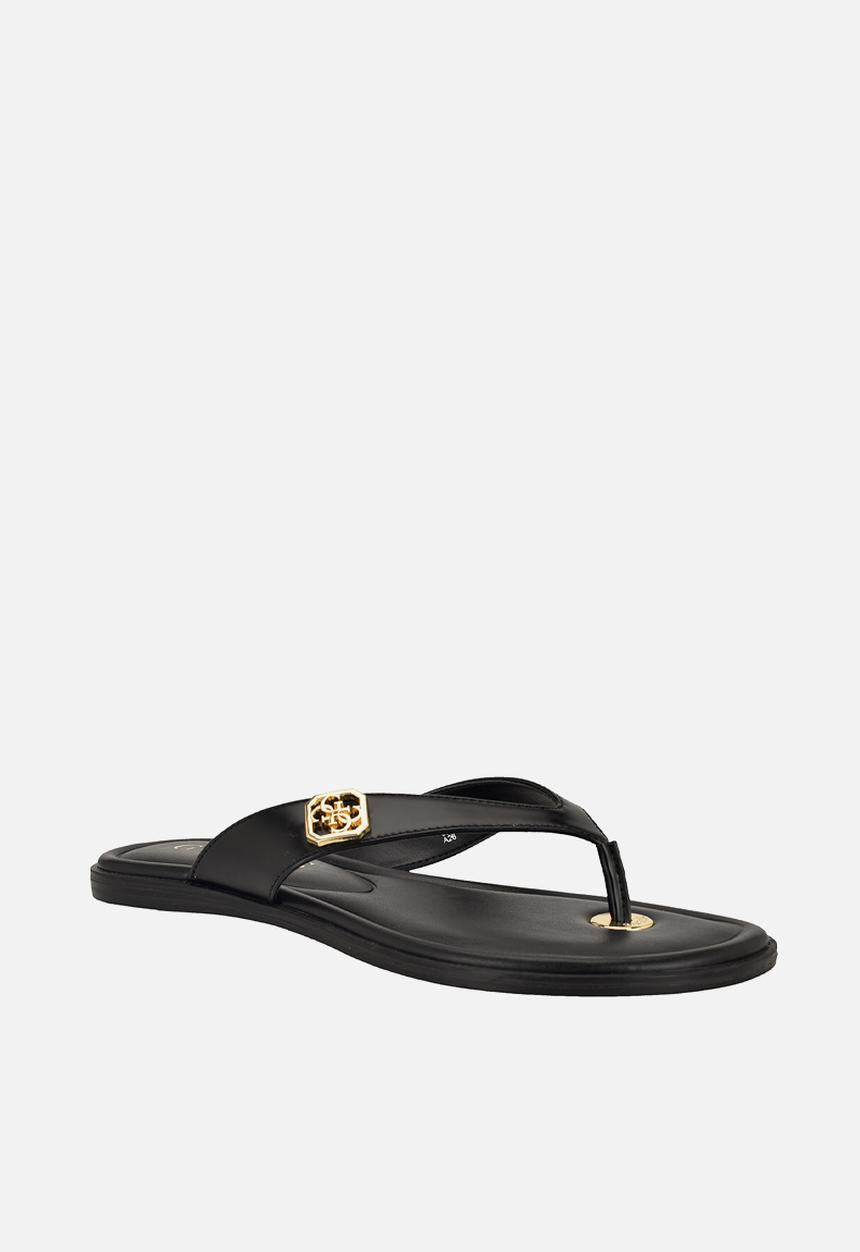 Guess Women's Lexing Sandals Slide-Black GM19054