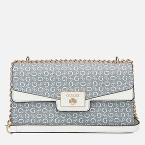 Guess Alysa Convertible Crossbody - Denim (8038720372825)