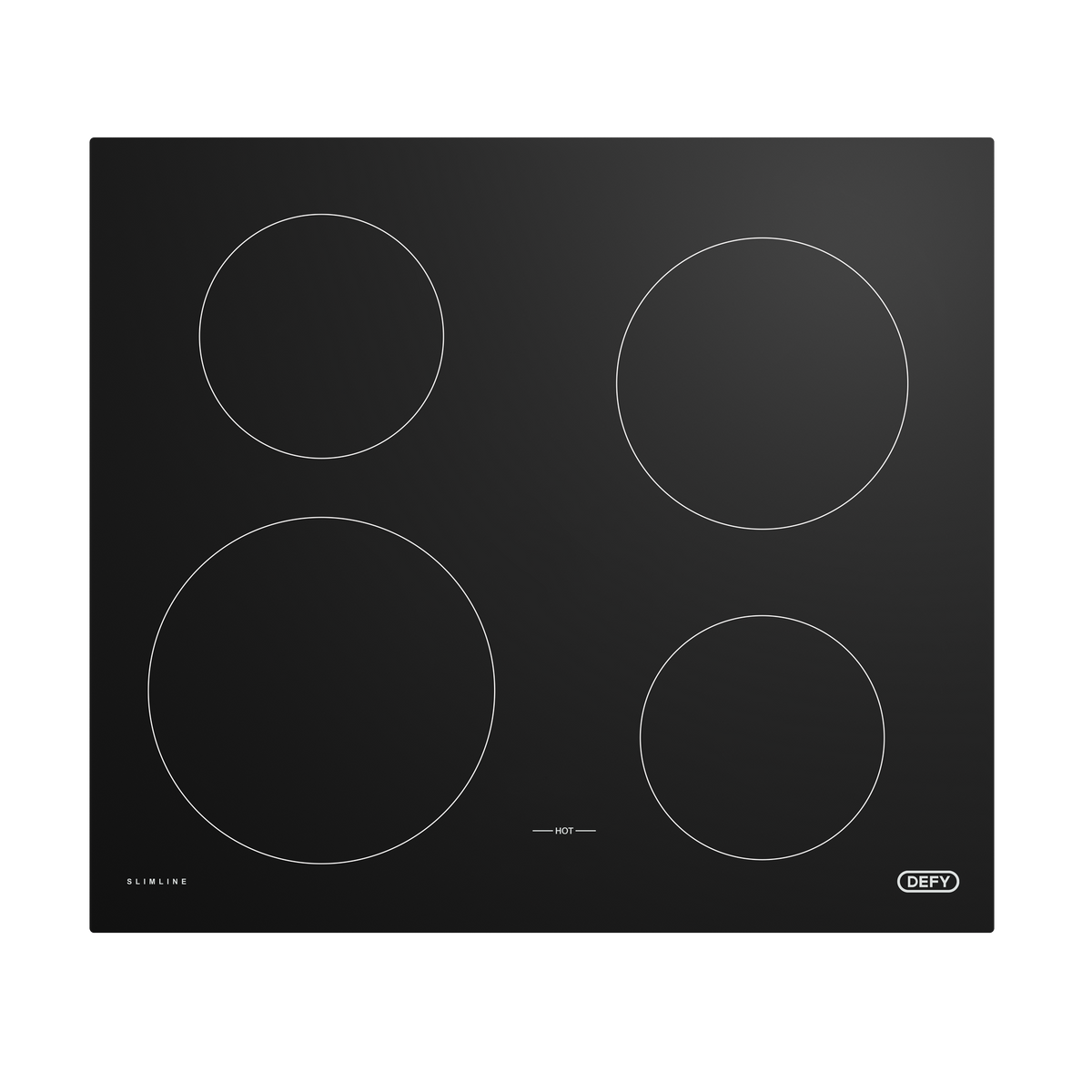 Defy 60cm Black Ceramic Hob DHD409