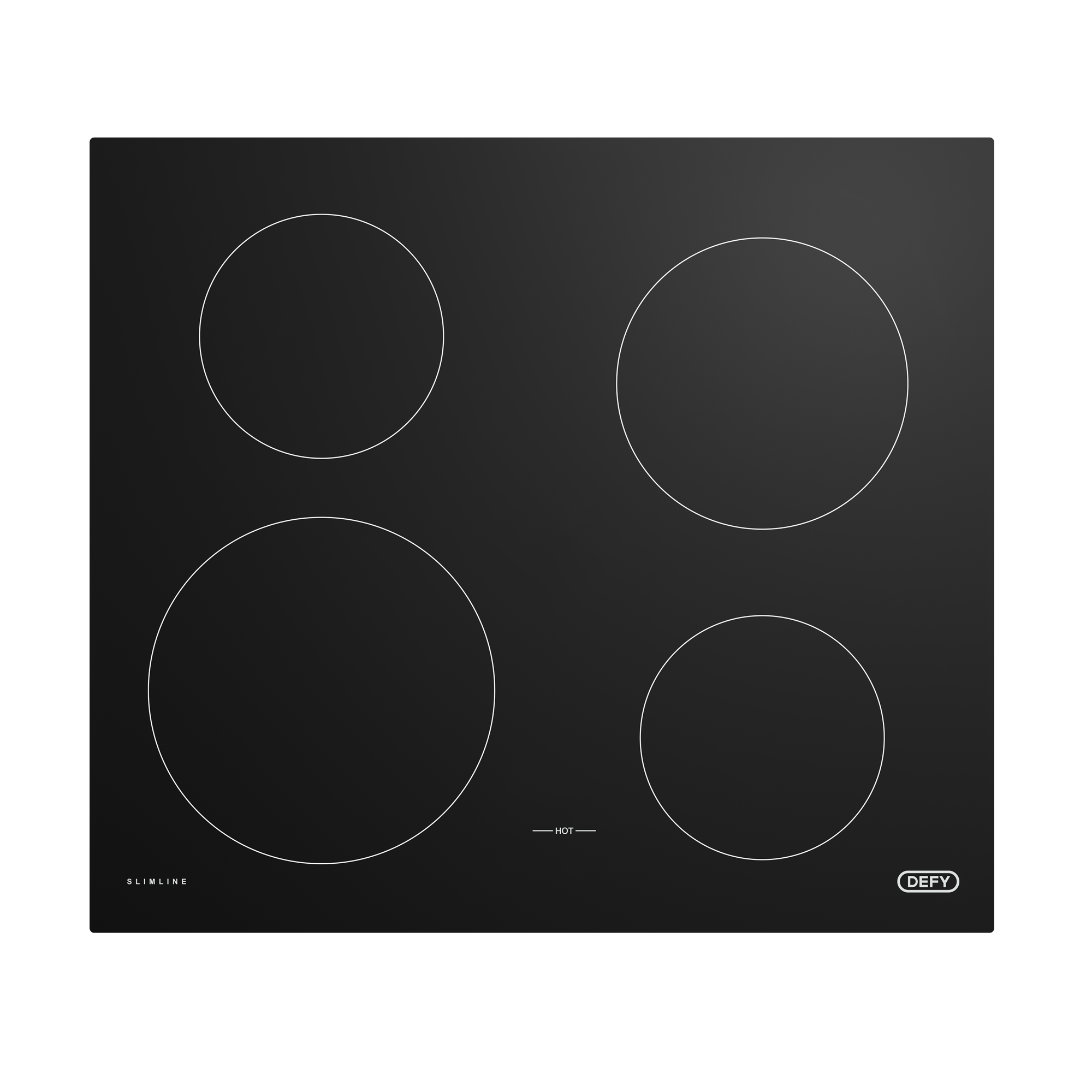 Defy 60cm Black Ceramic Hob DHD409