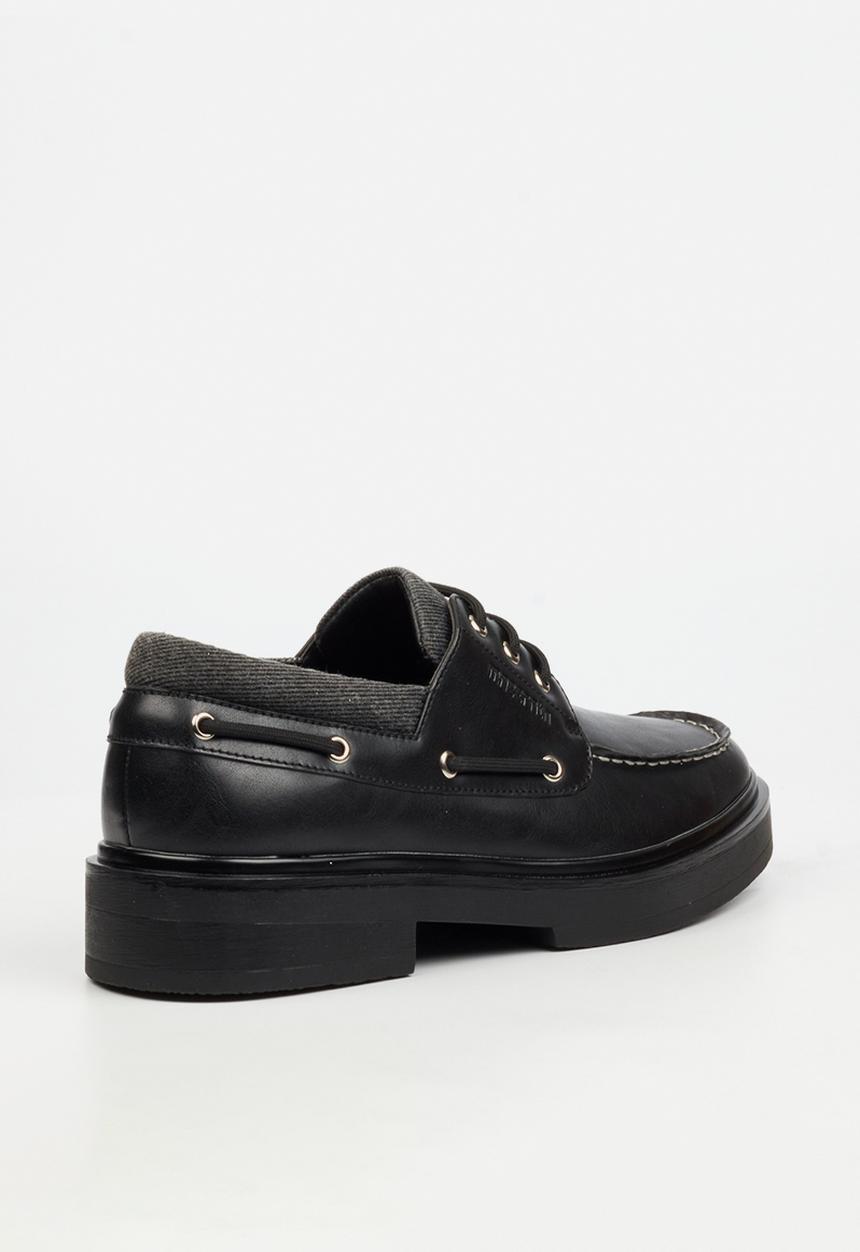 Mazerata Elia 13 Faux Wax Shoe - Black