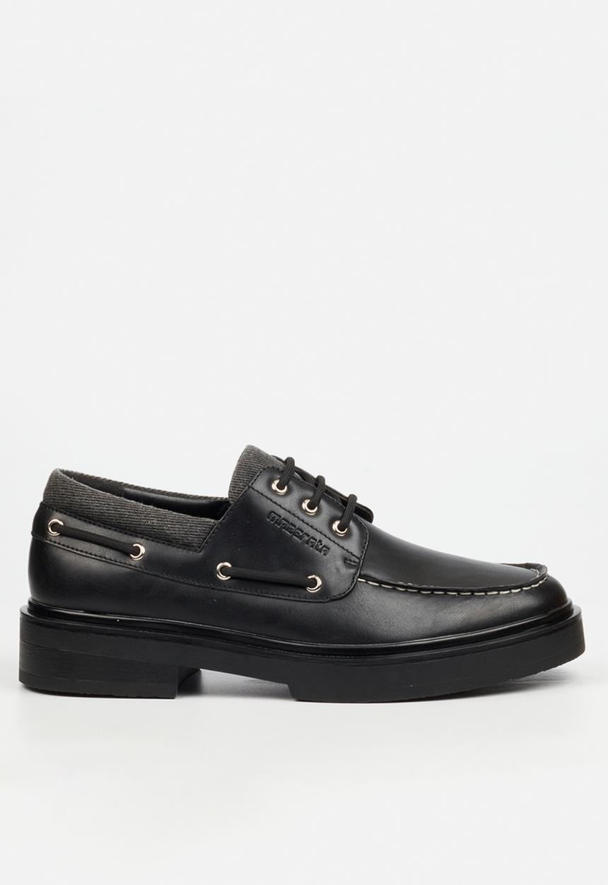 Mazerata Elia 13 Faux Wax Shoe - Black