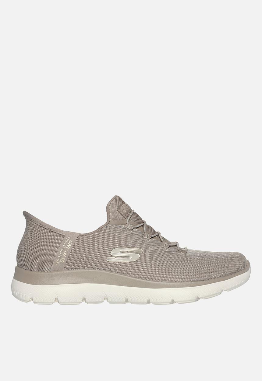 Women's Skechers Summits Taupe Gold 150128.