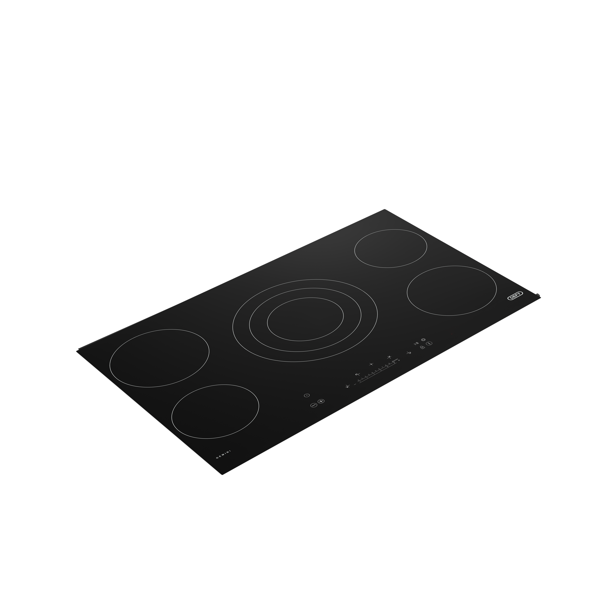 Defy Gemini Touch Control Vitroceramic Hob DHD514