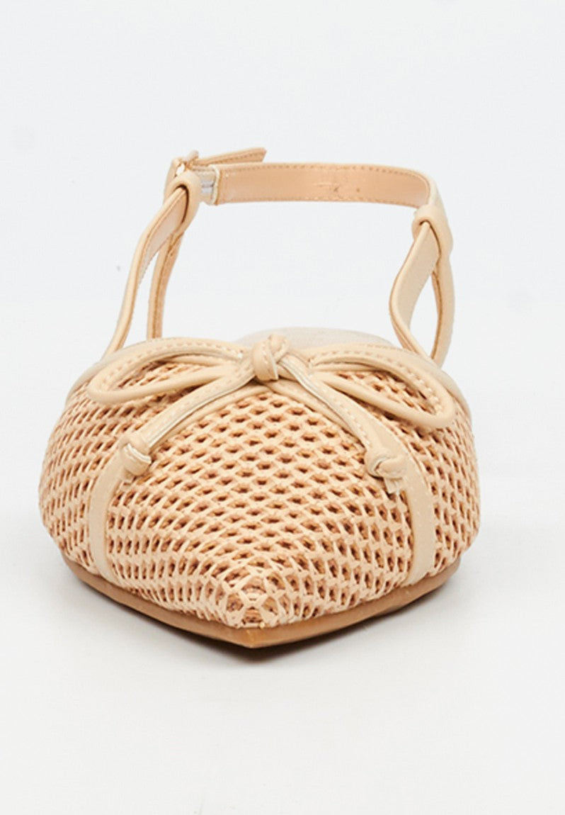Butterfly Feet Ladies Lyell 1 Slingback-Beige.