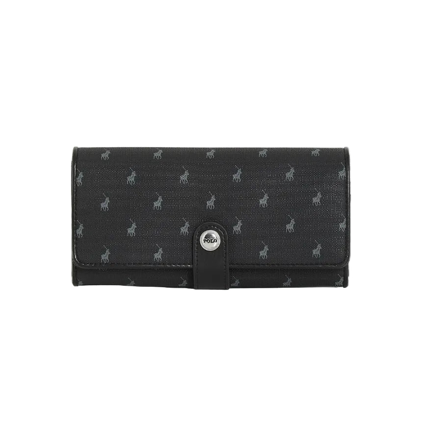 Polo New Iconic Clutch Purse-Black POS432355.