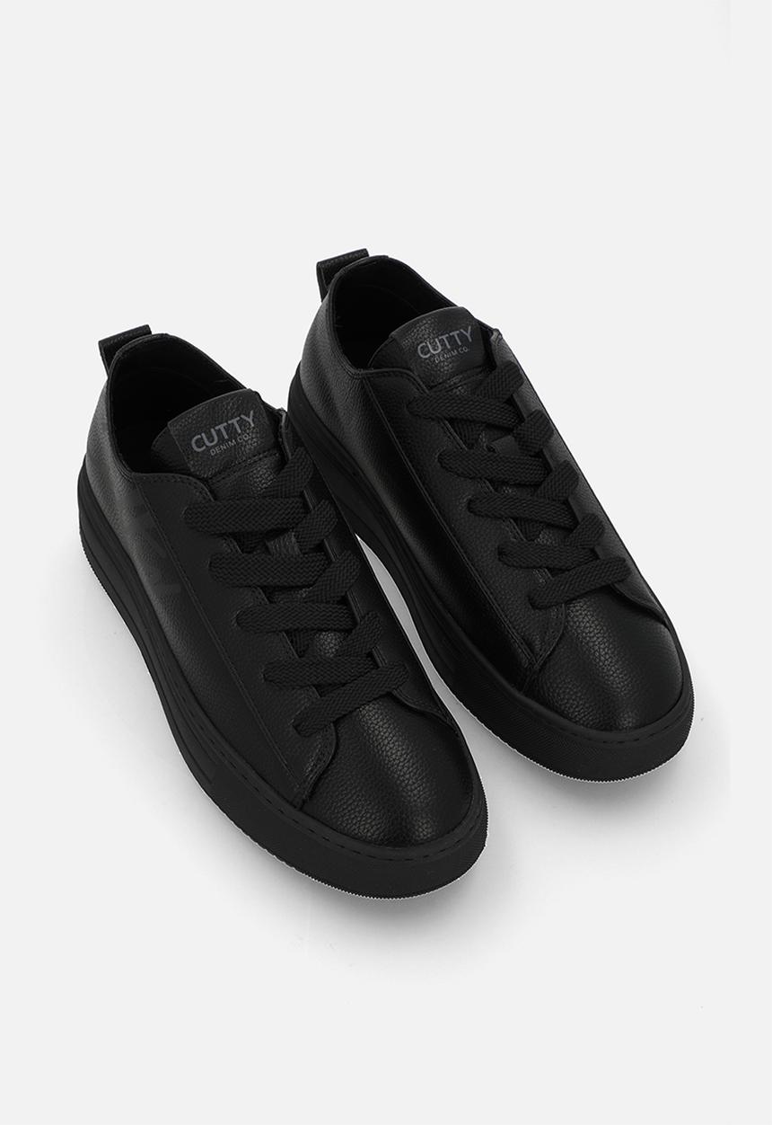 Cutty Men's Tampa Pebble Pu-Black CUTAMPA