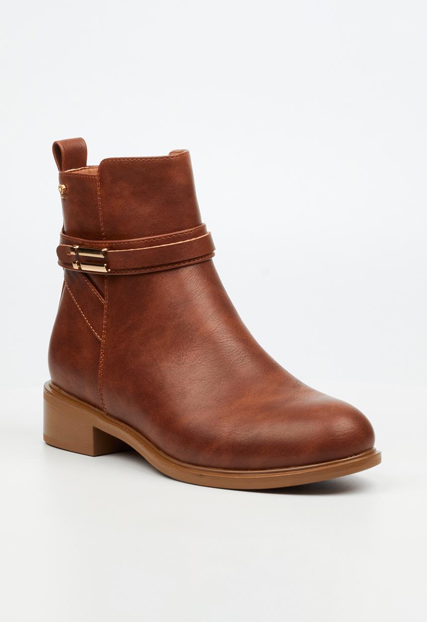 Butterfly Huda 23 Tan Ladies Boots