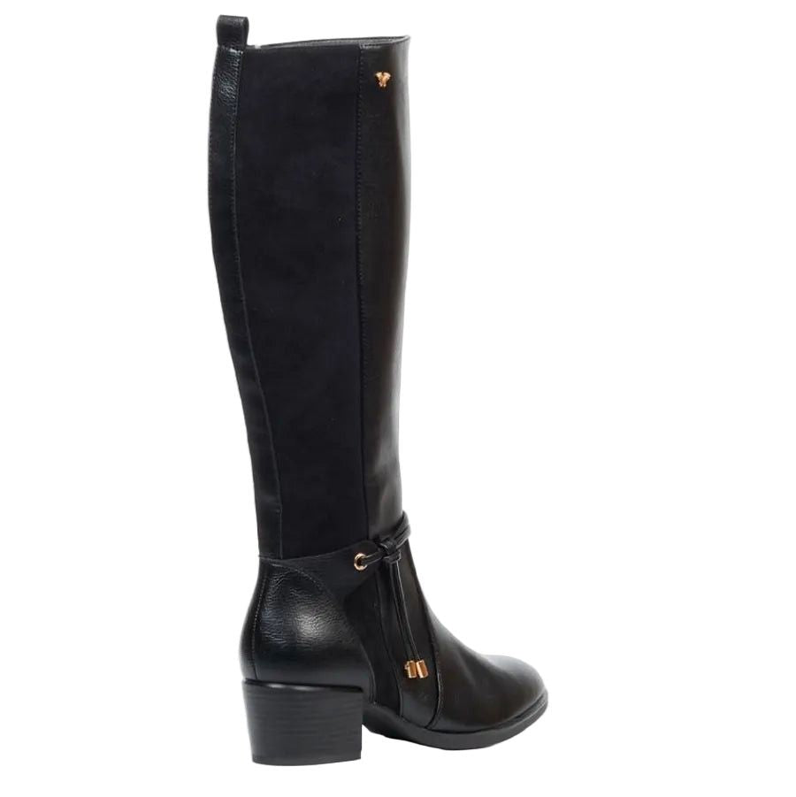 Butterfly Ladies High Boots Tacoma 2 In Black.