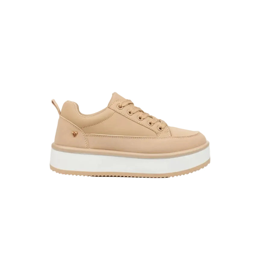 Butterfly Feet Flare 1 sneaker-Taupe