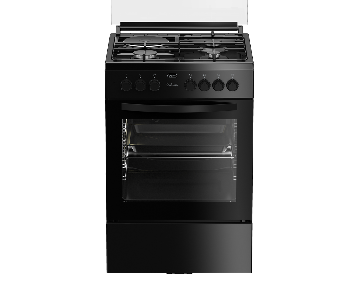 Defy Gas Electric Stove Black DGS679
