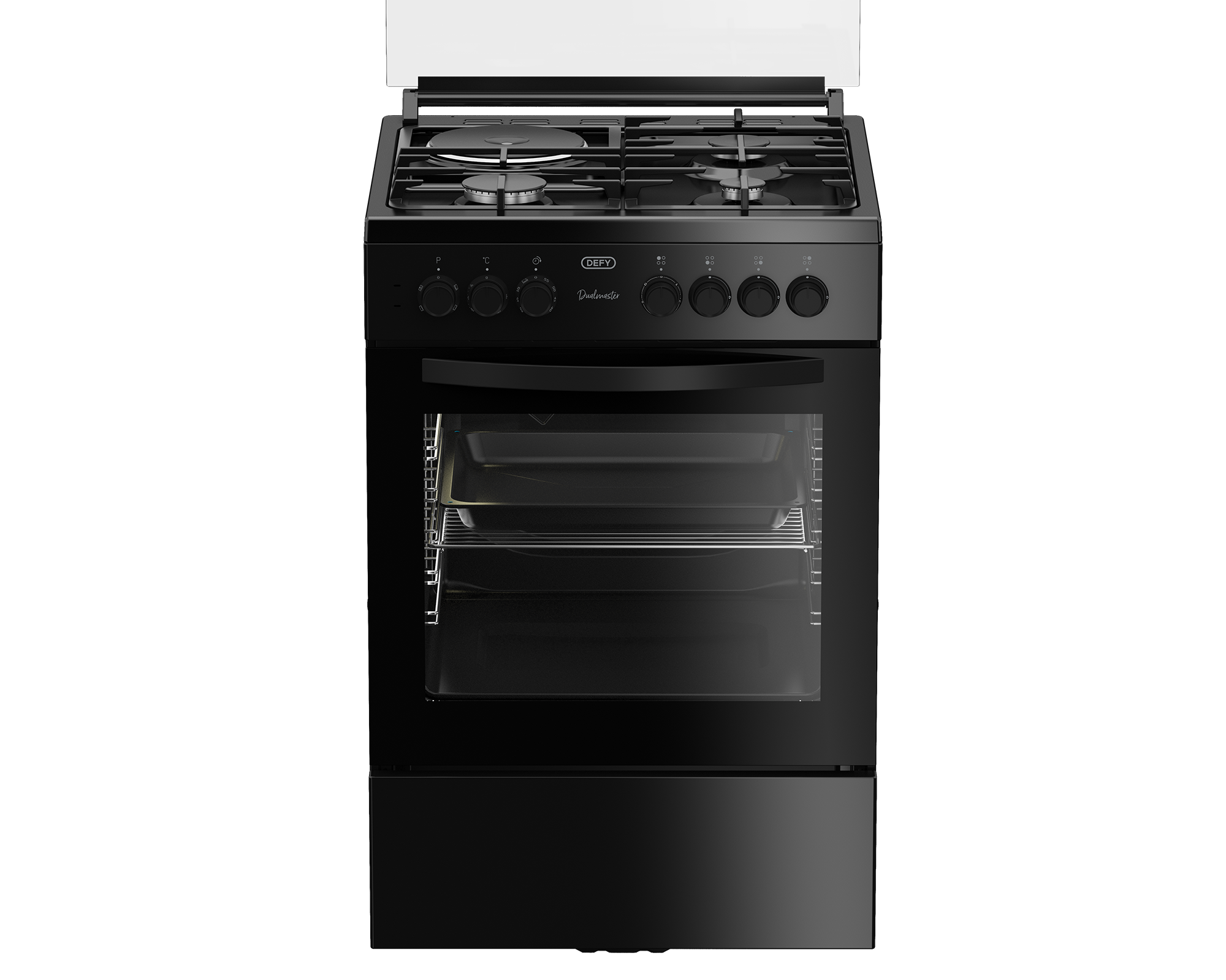 Defy Gas Electric Stove Black DGS679