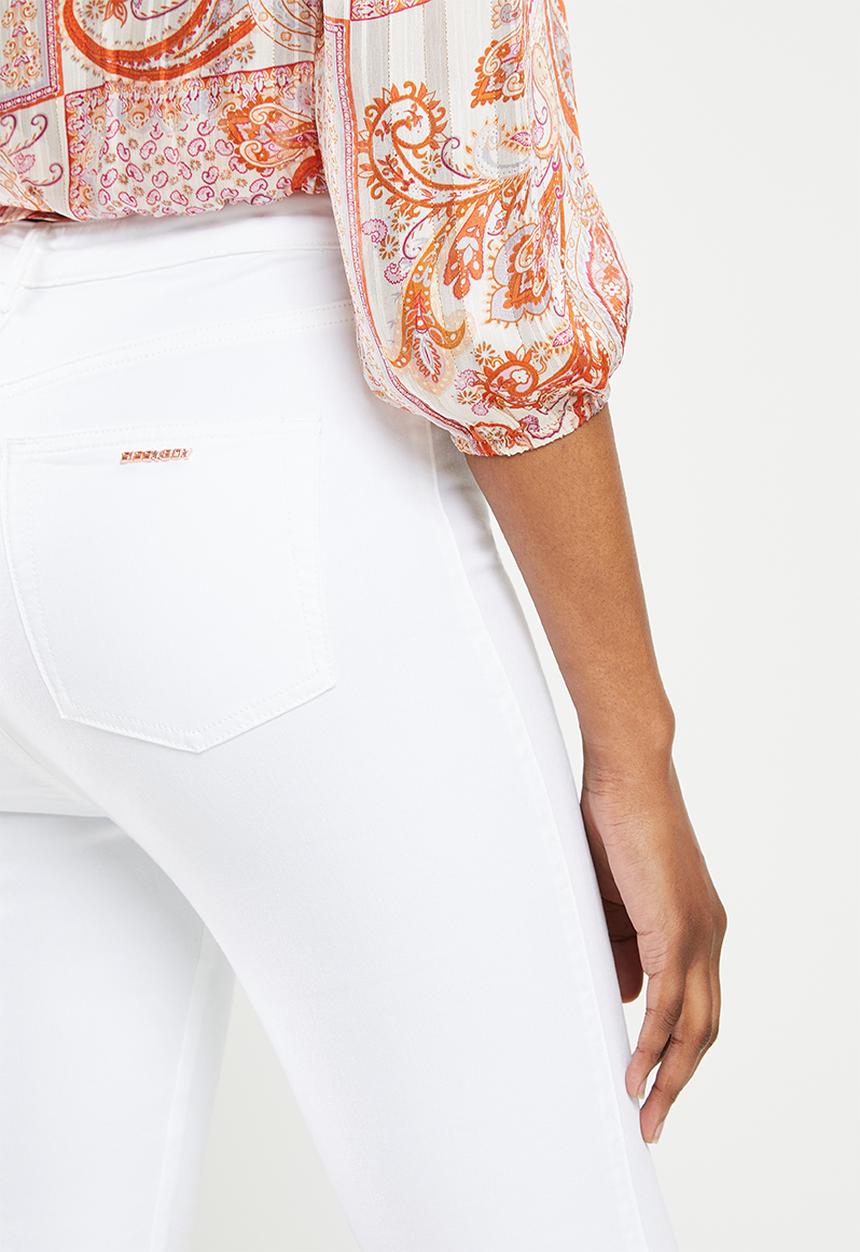 Sissyboy Super High Rise Skinny - White P27879
