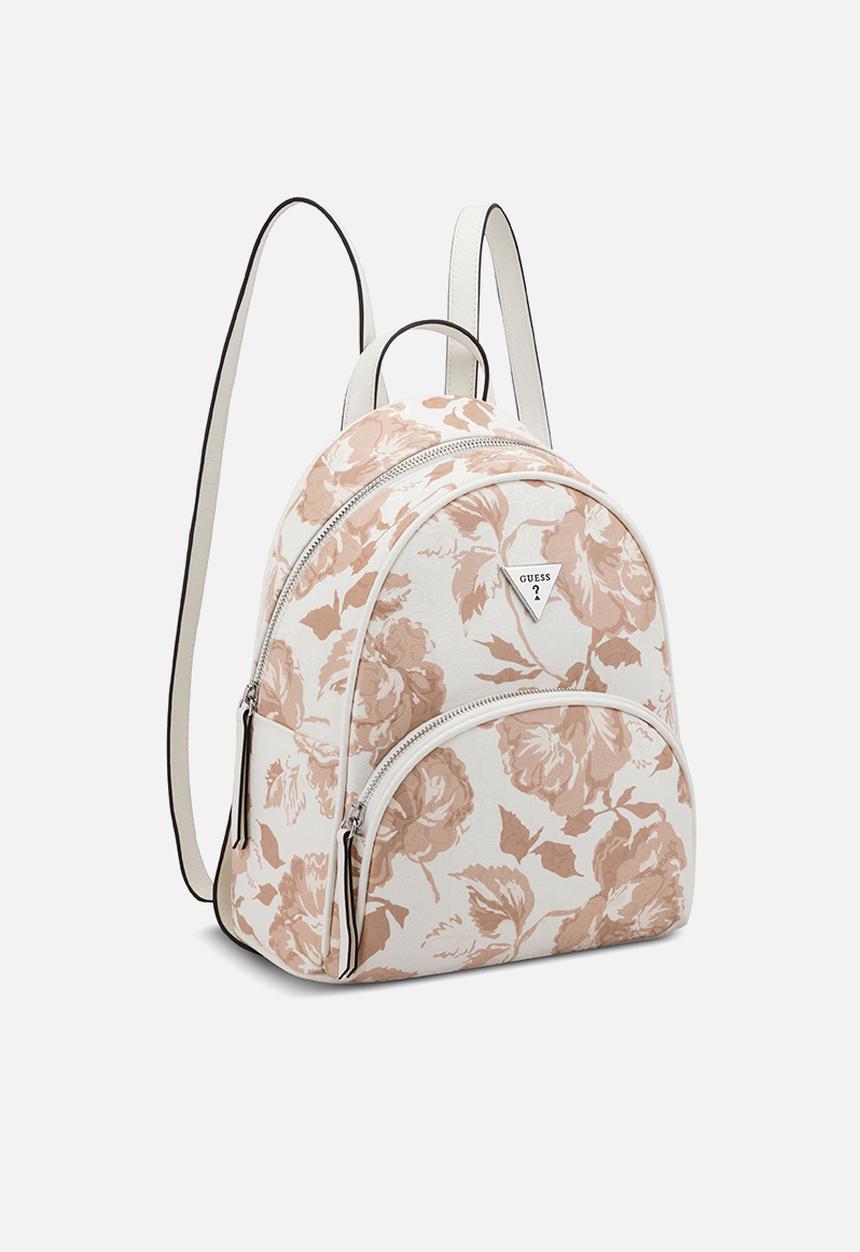 Guess Jillian Backpack Bag Multi White PR189531