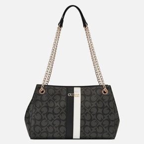 Guess Kerry Satchel-Coal (8040752087129)