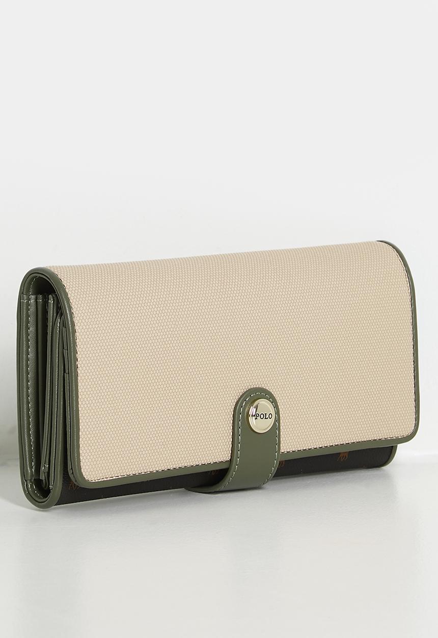 Polo Palma Smalls Trifold Purse-Olive POS532403