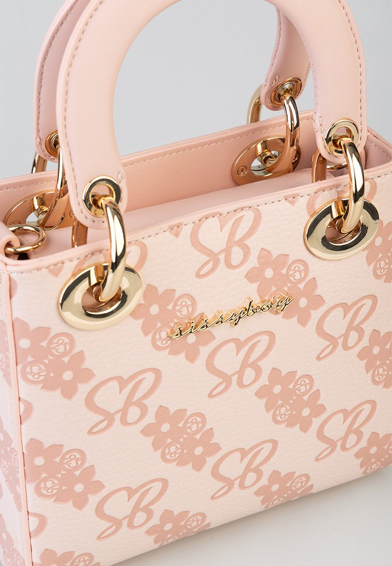 Sissy Boy Maisie Crossbody Bag-Pink BG989
