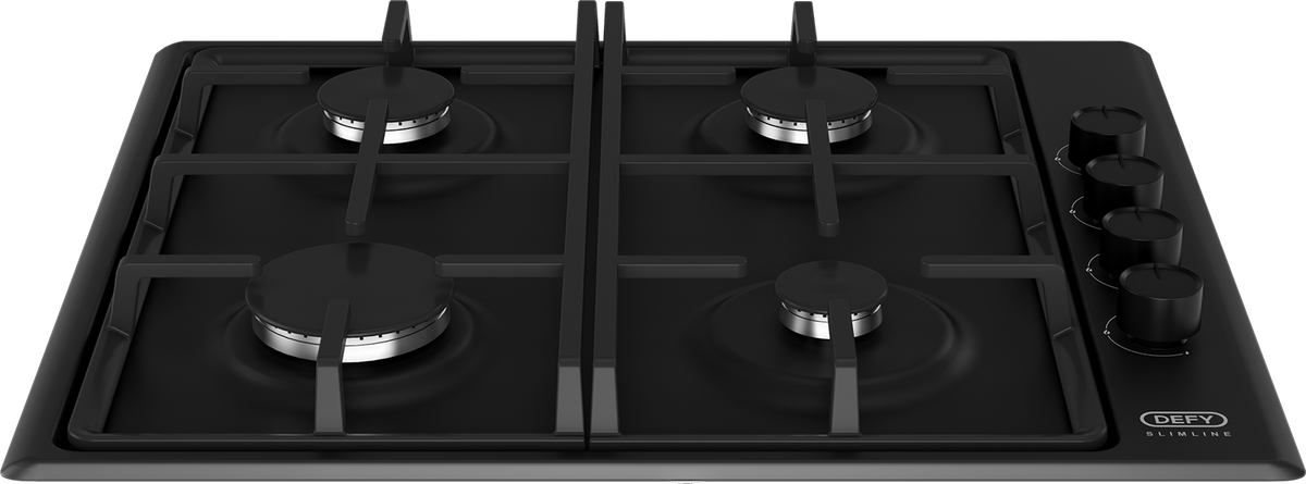 Defy 60cm Black Gas Hob DHG132