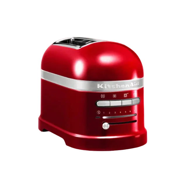 KitchenAid Artisan 1250W 2 Slice Automatic Toaster Candy Apple 5KMT2204ECA.