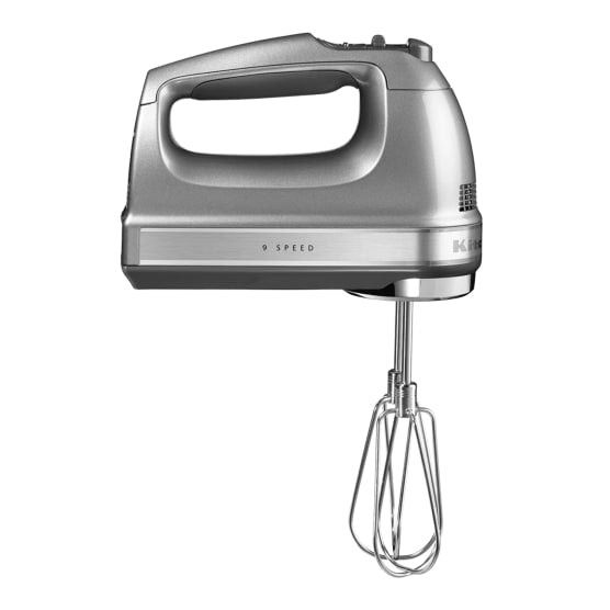 KitchenAid 9 Speed Hand Mixer Contour Silver 5KHM9212ECU