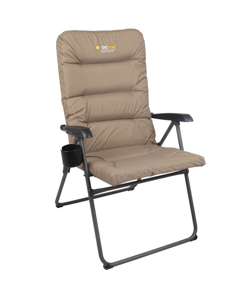 Oztrail camping chair Oztrail Coolum 5-position Padded Arm Chair 150kg FCA-COO5-E