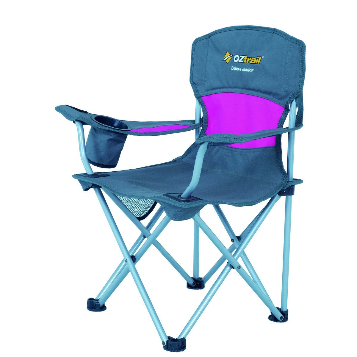 Oztrail camping chair Oztrail Deluxe Junior Chair 80kg Pink FCC-DJCP-F