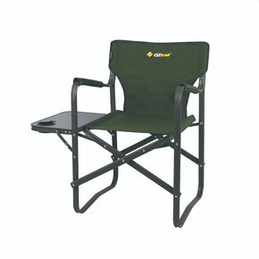 Oztrail camping chair Oztrail Directors Classic With Side Table- 120kg 10000767 (7429861671001)