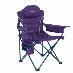 Oztrail camping chair Oztrail Modena Purple Chair 180kg FCE-MOD-F (7429975900249)