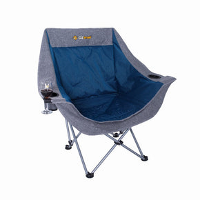 Oztrail camping chair Oztrail Single Moon Chair Includes 1x Chair 1x Carry Bag FCB-MAS-B (7430003130457)