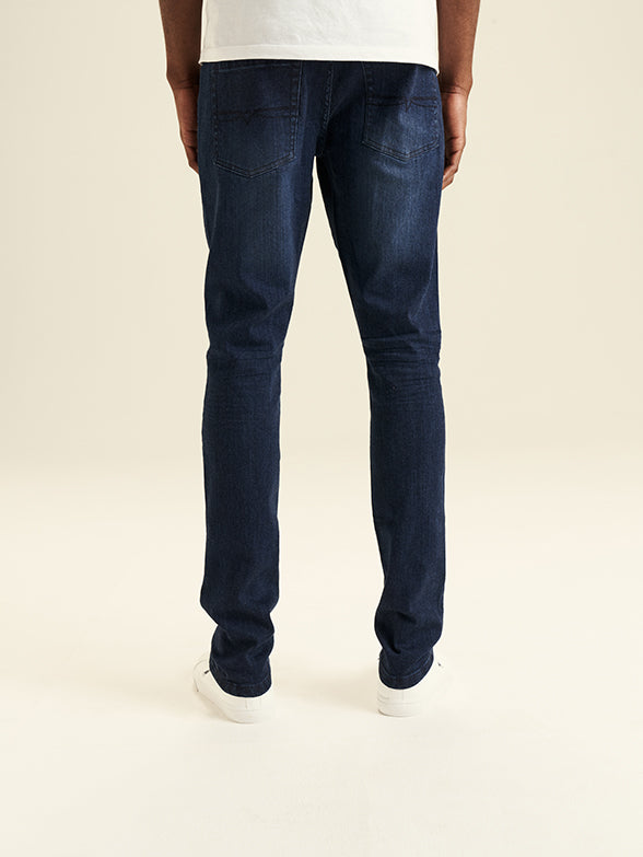 Polo Men's Pjc Accra Skinny Leg Denim Medium Wash