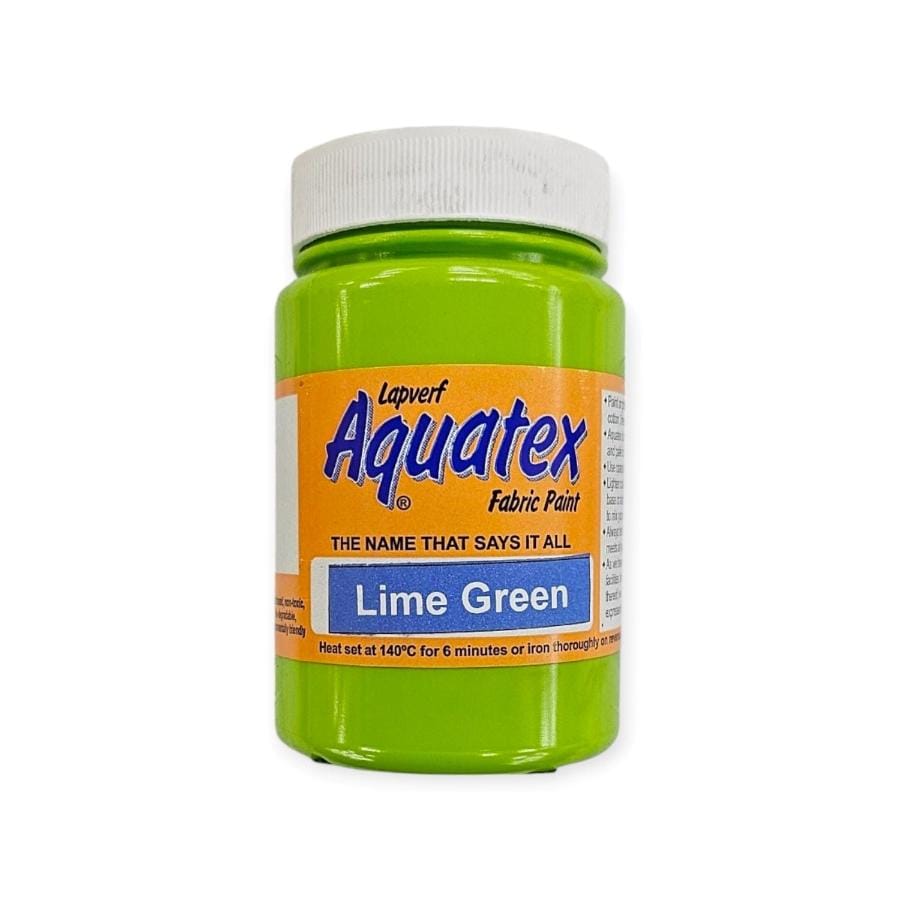 Paints HABBY Lime Green Aquatex Fabric Paint 200ml (7682161442905)