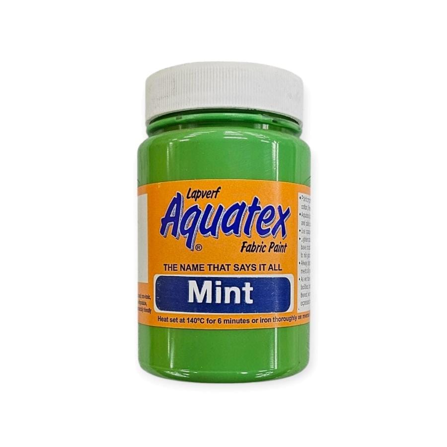 Paints HABBY Mint Aquatex Fabric Paint 200ml (7682161442905)