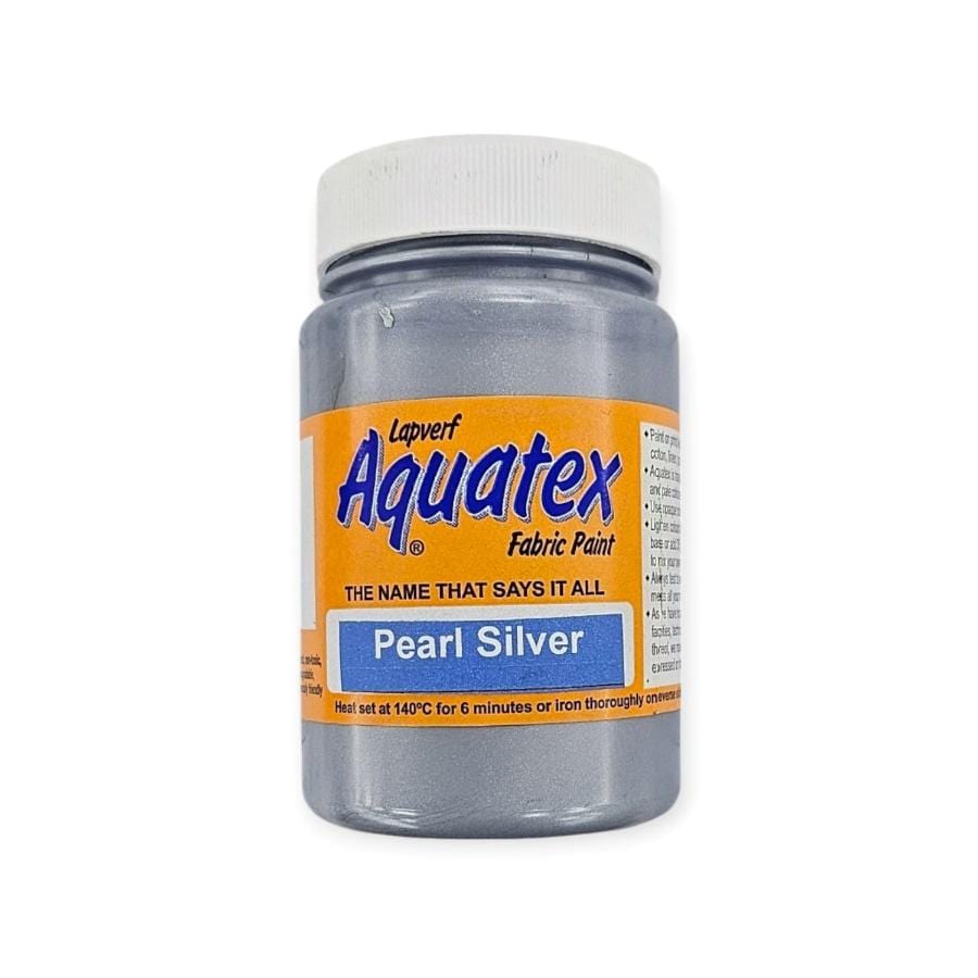 Paints HABBY Silver Aquatex Fabric Paint 200ml (7682161442905)
