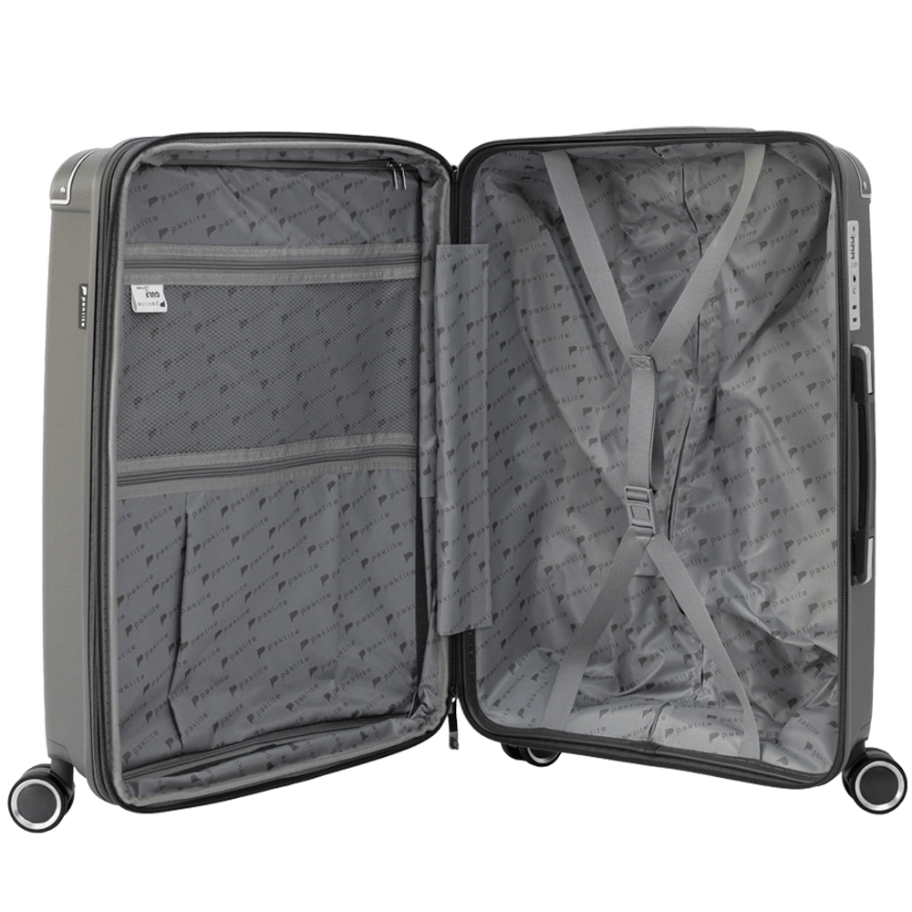 Paklite Suit Case Paklite Gulfstream Spinner-Charcoal