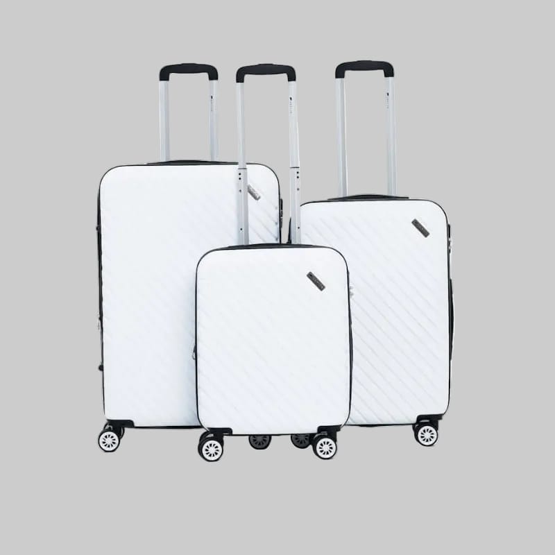 Paklite Suit Case Paklite Stealth Cabin Trolley Case-White