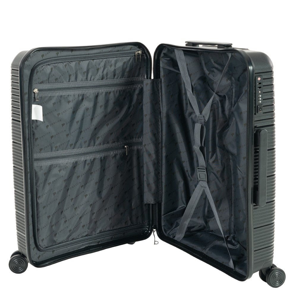 Paklite Suitcase Paklite Orbit Spinner Case 24Inch Black