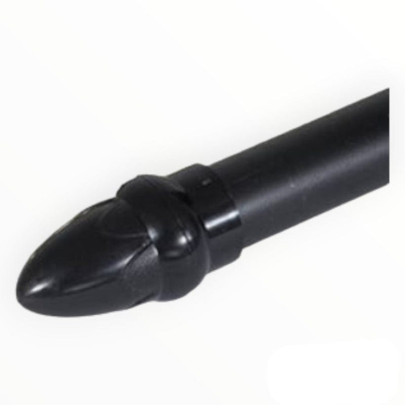 Papini Acorn Finials PVC Black PW060 Acorn Finials PVC Collection 25mm (7720133296217)