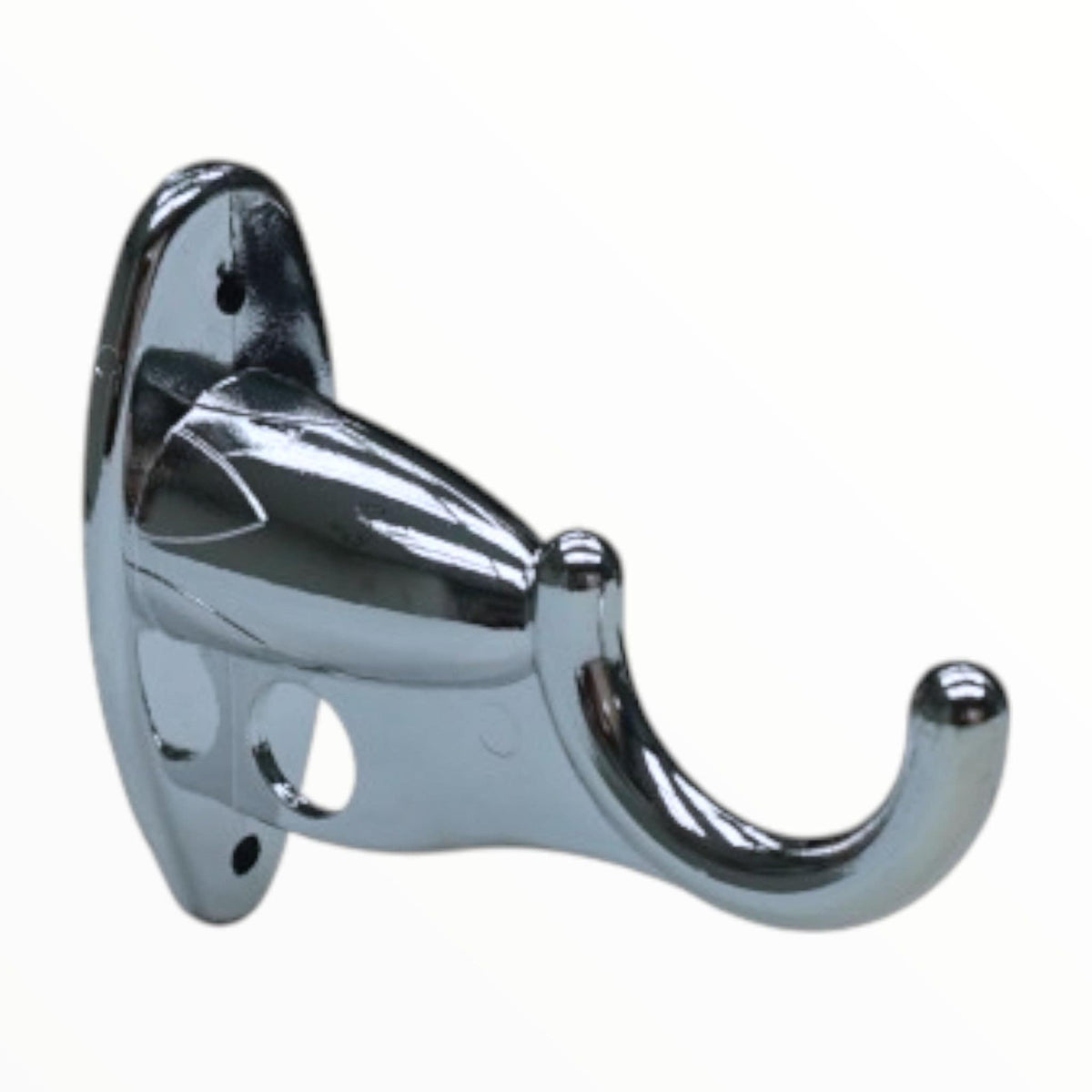 Papini curtain accessories Chrome Round PVC Bracket PVC 38/16 mm