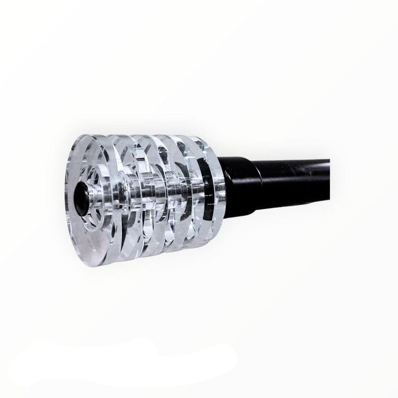 Papini Curtain Accessories Nebula Black PW252T Finials Metal Collection 25 mm (7719468695641)