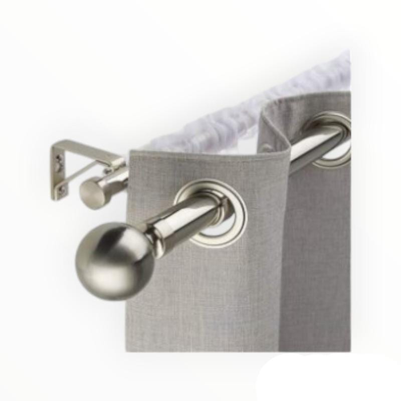 Papini Curtain Accessories Papini Ball Finials PVC Collection 25 mm Pack Of 2 (7815264731225)